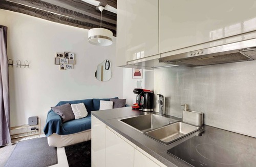 Saint-Gervais Apartment | Charming Marais Historic Studio