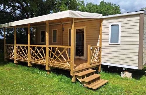 Rocamadour House | Charming mobile home, terrace - 6 guests