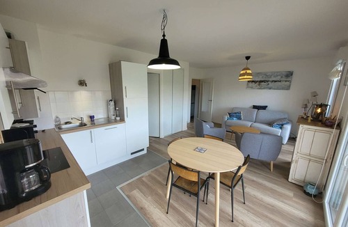 Wimereux Apartment | Charming modern apartment with garden and private parking