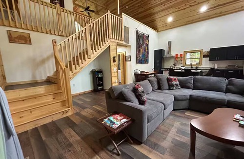 Murphy Ski Chalet | Charming Mountain Getaway with Hot Tub, Game Room -15min drive to casino!