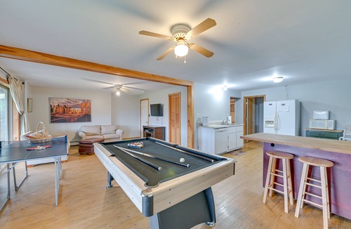 Oak Hill House | Charming New York Chalet w/Hot Tub & Game Room!