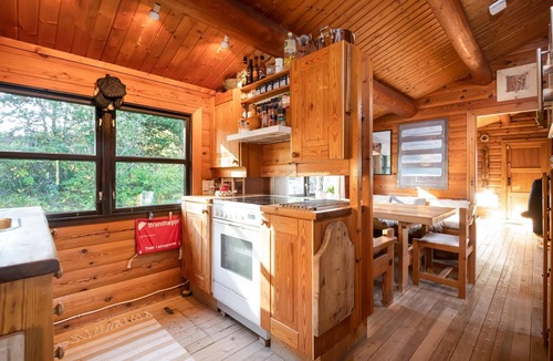Kandestederne Cabin | Charming Norwegian Log Cabin in Skagen Cozy Retreat Awaits