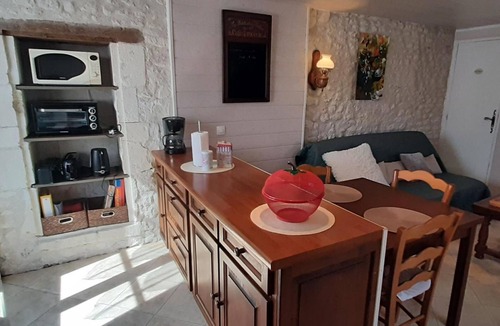 Tavant Cottage | Charming Old House near Chinon with Private Courtyard