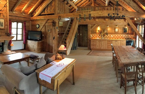 Montaimont Ski Chalet | Charming old wooden cottage