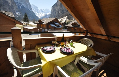 Lauterbrunnen Apartment | Charming Penthouse apartment with amazing views