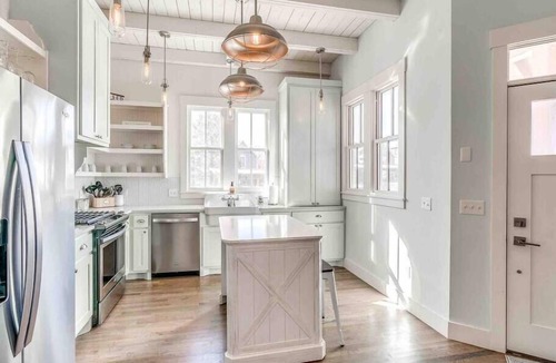 Carlton Landing House | Charming Pink House! Steps to Boardwalk Pool!