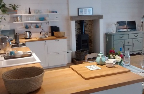 Pleslin-Trigavou House | Charming renovated stone cottage in quiet area with garden and terrace. Sleeps 4