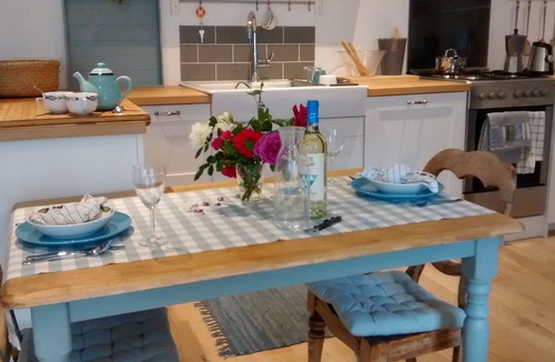 Pleslin-Trigavou House | Charming renovated stone cottage in quiet area with garden and terrace. Sleeps 4