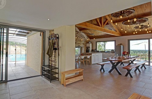 Sail-les-Bains Cottage | Charming renovated house with heated pool