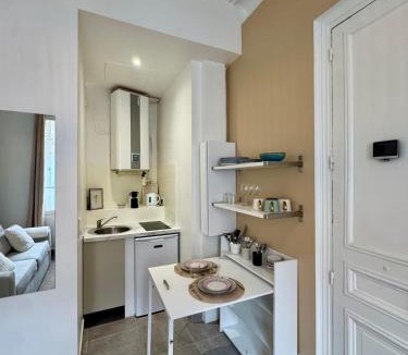 L'Europe Apartment | Charming renovated studio, near Saint-Lazare, Paris