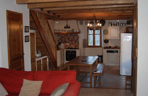 Faugeres Cottage | Charming rental (wifi,Clim) stone house with terrace and magnificent view