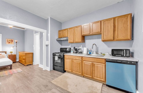 University Circle Apartment | Charming Retreat in Historic Little Italy
