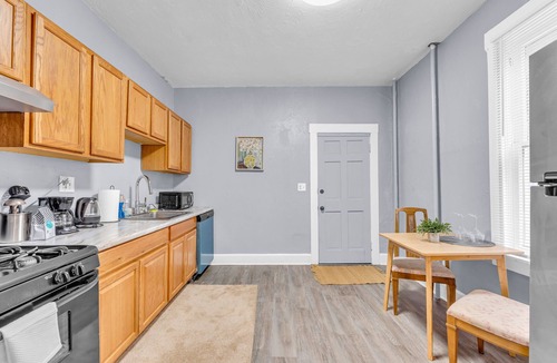 University Circle Apartment | Charming Retreat in Historic Little Italy