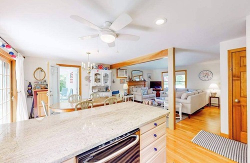 Eastham House | Charming retreat near the ocean with W/D, games, & trails