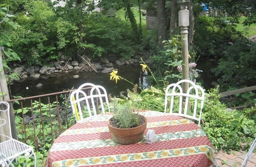 Bantam House | Charming, river front compound