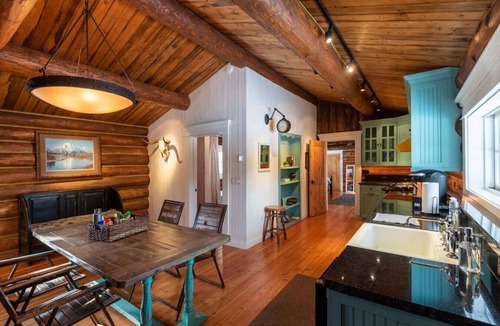 Game Creek Cabin | Charming, Rustic Cabin on River on a Working Wyoming Ranch