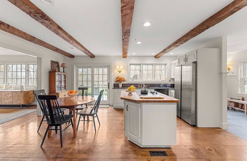 Roxbury House | Charming Saltbox Colonial with Modern Amenities