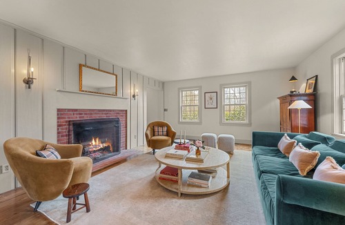 Roxbury House | Charming Saltbox Colonial with Modern Amenities