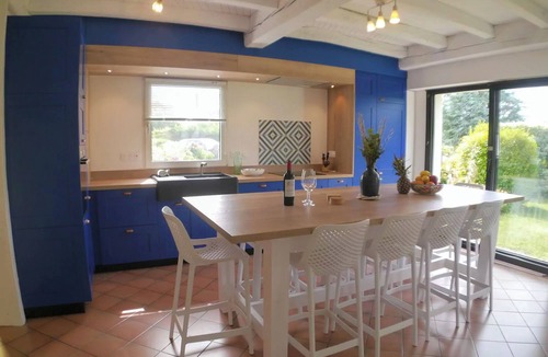 Kerherou House | Charming seaside house with indoor heated POOL-JACUZZI