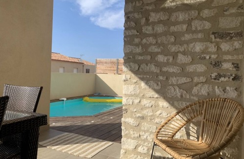 Saint-Florent Apartment | Charming seaside apartment with private pool