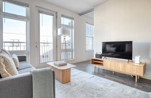 Assembly Square Apartment | Charming Somerville 2BR w/W/D, Gym & Roof, nr Assembly T, by Blueground