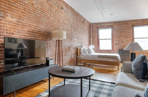 South End Apartment | Charming South End Studio w/ Building W/D, nr Dining, by Blueground