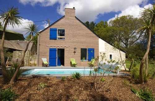 Saint-Lyphard Cottage | Charming Stone Cottage with Heated Pool, Private Garden, and Close to Beaches