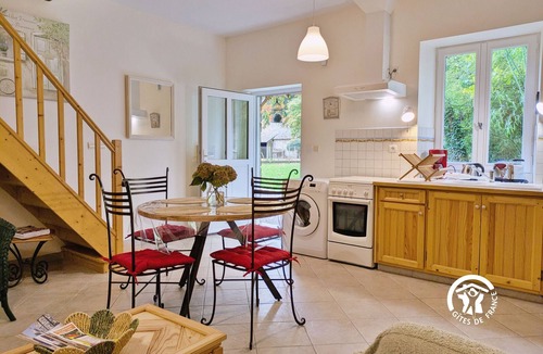 Louverne Cottage | Charming Stone Cottage for 2 with Wood Stove and Wifi
