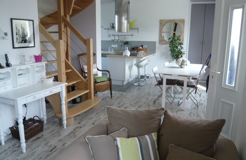 Portbail House | Charming stone house, flower garden, close to the sea and amenities