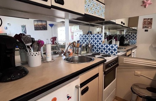 Le Grand Large Apartment | Charming studio 20 m from the beach, terrace and lift- 2BEAZUR99
