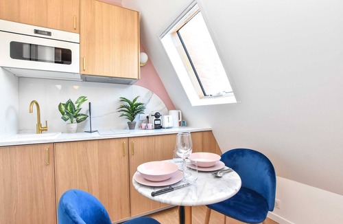 Quartier de la Plaine-de-Monceaux Apartment | Charming studio - 2P - AC - Plaine-de-Monceau