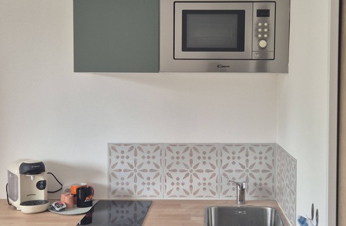 Schiltigheim Apartment | Charming Studio with Balcony Two Steps from Strasbourg and its Cathedral