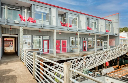 Historic Bayfront Apartment | Charming Studio with Kitchenette has Bayfront Deck Overlooking Newports Harbor!