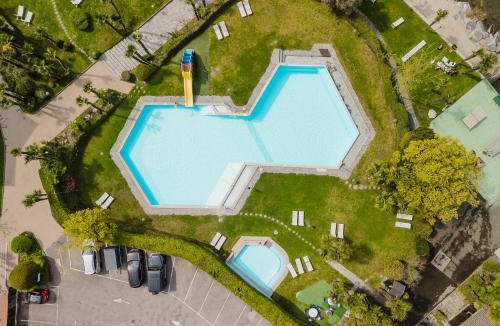 Bissone Apartment | Charming Suite am Luganersee, Pool, Parkplatz