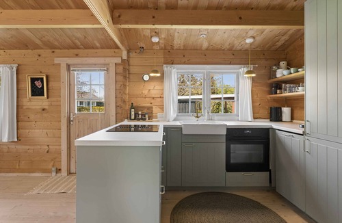 Stege House | Charming timber house with sauna near beach