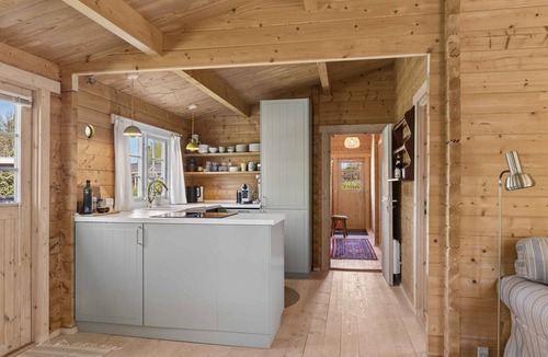Stege House | Charming timber house with sauna near beach
