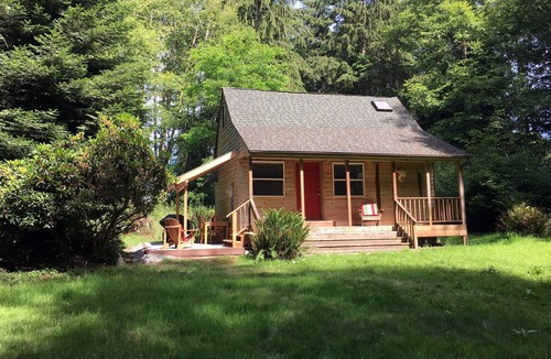 Greenbank Cabin | Charming Tiny House on Private 5 Acres Whidbey Island