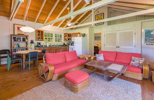 Kilauea Cottage | Charming Two Bedroom House Steps From Anini Beach