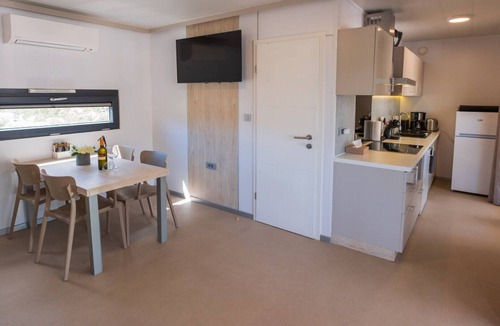 Drage House | Charming Two-bedroom Mobile Homes Drage - Mobile Home with Sea View and Terrace