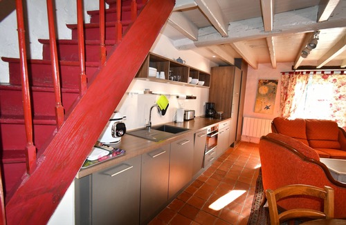 Soyaux Cottage | Charming two-bedroom self-catered cottage with steep staircase. Shared pool.