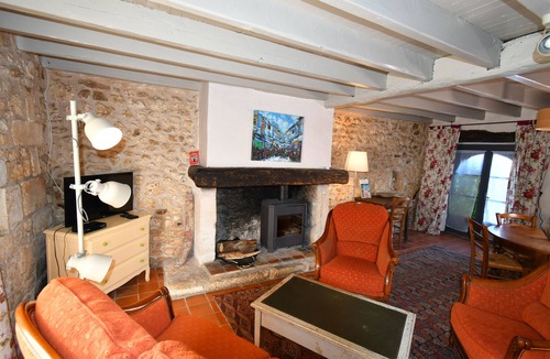 Soyaux Cottage | Charming two-bedroom self-catered cottage with steep staircase. Shared pool.