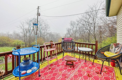 Union House | Charming Union Home w/Backyard, Fire Pit!