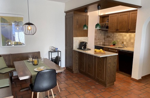 Gordola Apartment | Charming vacation apartment with panoramic views, pool and garden paradise
