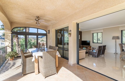 Coveta Fuma Villa | Charming Villa Mara with Great Sea View, Pool & Wi-Fi