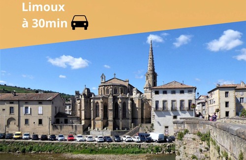 Fendeille Villa | Charming villa near Castelnaudary*Vendeole wine with cellar tour