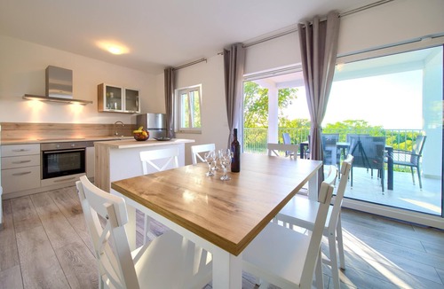 Poljica Villa | Charming Villa Vista with swimming pool & Seaview