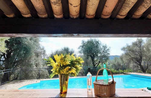 Falicon House | Charming villa with panoramic views in the hills above Nice