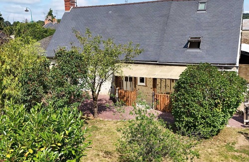 Rouperroux Cottage | Charming village house with garden and fireplace