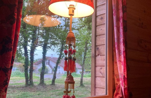 Saint-Julien-en-Born House | Charming wooden bohemian chalet for 2/3 guests near Contis