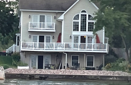 Clayton Apartment | Charming Waterfront duplex docks. small dog welcome